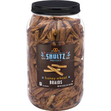 PRETZELS,BRAIDED,HONEYWHEAT