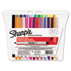 Permanent Markers, Ultra Fine, 24 Color/ST, Assorted