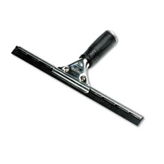 Pro Stainless Squeegee,12",Lock Handle,w/ Rubber Grip