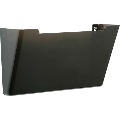 Wall Hanging File, Vertical, 13-1/4"x4"x14-7/8", Smoke
