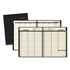 Apptment Book,Wkly/Mthly,12Mth Jan-Dec,6-7/8"x8-3/4",BK