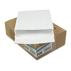 Tyvek Open-End Envelope,Plain,12"x16"x2", 100/CT,White