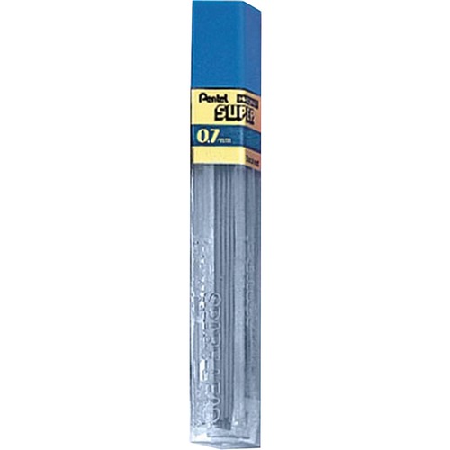 Hi-Polymer Lead, 0.7 mm, Medium, 2H, 12/PK, Black