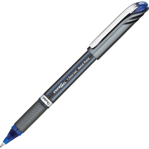 Liquid Gel Pens, 1.0mm, Blue Ink/Barrel