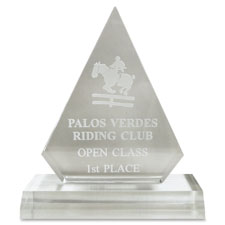 AWARD, ACRYLC, PINNCLE, 5X6.75