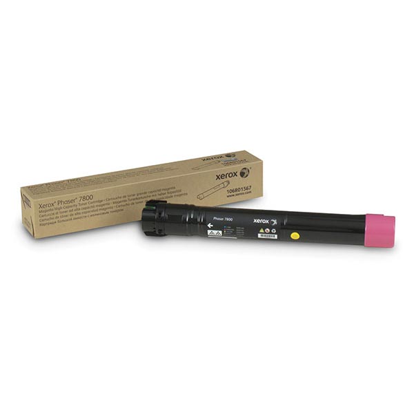 Genuine OEM Xerox 106R01567 High Yield Magenta Toner (17200 Page Yield)