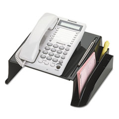 Telephone Stand, W/Storage Area, 12-1/2"x10-1/2"x5-1/8",BK
