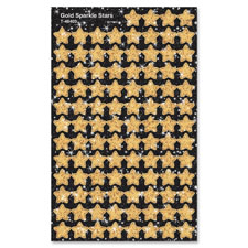 Stickers, Gold Stars, Acid-Free, 400 EA/PK, GD