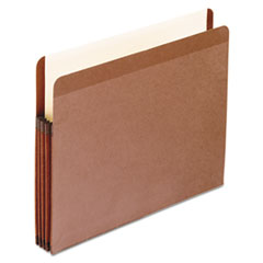 Expanding File Pockets,Vertical,3-1/2" Exp,Letter,10/BX,Red
