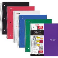 NOTEBOOK, 5-STAR, 1SUB, 8X10.5