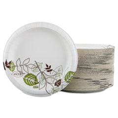 Plates, Extra Heavy Weight, 8-1/2", 125/PK, Pathways/White