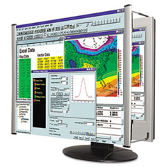 Magnifier, LCD, Adjustable Mag. Level, Fits 15", Aluminum