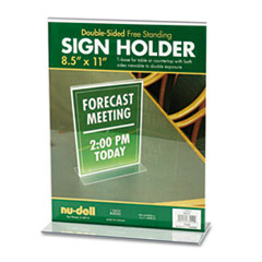 HOLDER,STAND-UP,8.5X11