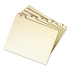 GUIDE,FILE,MANILA,LTR,A-Z