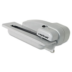 Desktop Letter Opener, 8"x10-1/2"x4-3/4", Gray