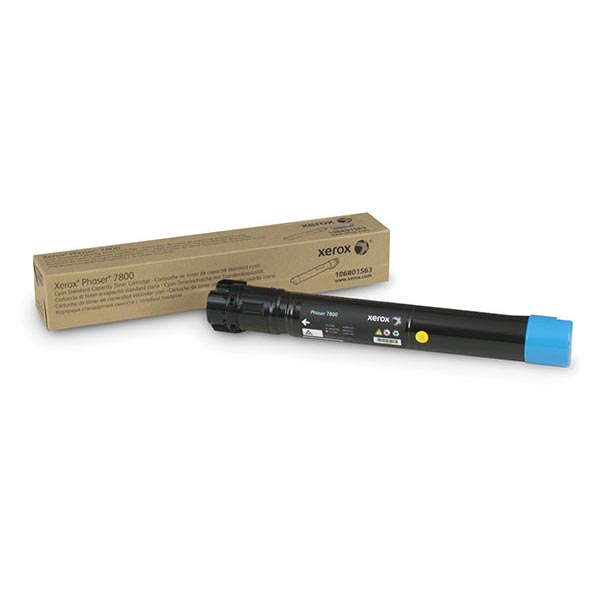 Genuine OEM Xerox 106R01563 Cyan Toner (6000 Page Yield)