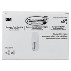 HOOK,MED,WIRE,35PK