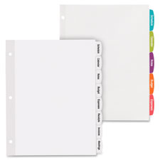 DIVIDERS,EZPEEL,LBL,8TB,4PK