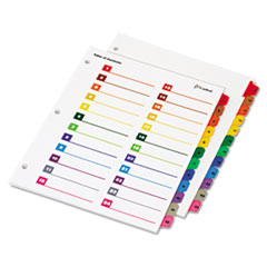 DIVIDERS,INDEX,24TAB,MULTI