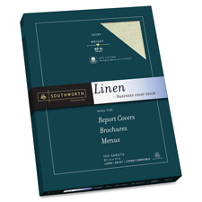 PAPER,LINEN,25%CTN,65#,IVRY