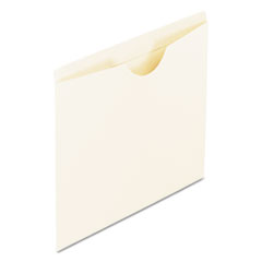 File Jacket, Flat Expansion, Letter, 100/BX, Manila