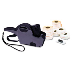 Labeler Kit/Labels, 9 Ast Labeler Rolls/Ink Roller, BK