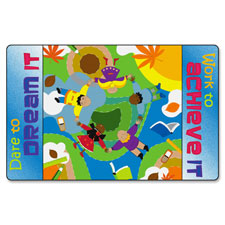 Dare To Dream Rug, 4'x6', Multi