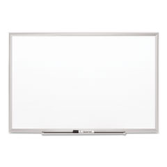 Porcelain Board, 8'x4', White Surface/Aluminum Frame