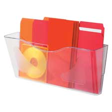 Wall Pocket, Landscape, 14-3/4"x4"x7", Smoke