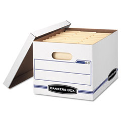 Stor/File Boxes, Ltr/Ltr, 12"x12"x"10, 12/CT, WE/BE