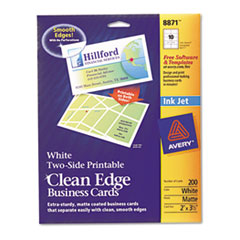 CARD,BUS,IJ,200/PK,WHT