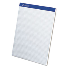 Quad Dual Pads, Graph-Ruled, 8-1/2"x11", 100 Shts, White