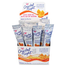 Crystal Light Sticks, .16oz., 30/BX, Rasberry lemonade