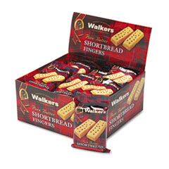 Shortbread Cookies,Fingers,2 Pc Snack Packs, 24PK/BX