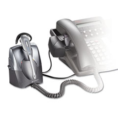 Handset Lifter, f/Wireless Headset, Gray