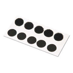 Hook/Loop Fasteners, 3/4", 200/BX, Black