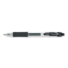 Gel Pens, Retractable, Fine Point, .5mm, Black Ink