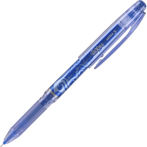 Erasable Gel Pen, X-Fine Pt, Blue Barrel/Ink