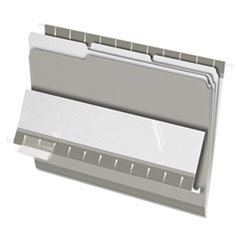 FOLDER,INTR,1/3CUT,LTR,GY