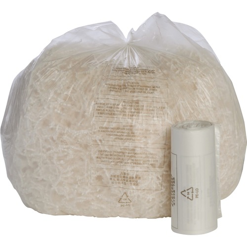 Shredder Bags,0.80 mil, 20 Gallon,31"x36",50 Bags/BX,CL