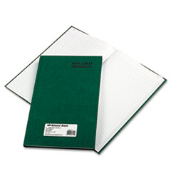 Acct. Book w/Margin,Record-Ruled,150 Pgs,12-1/4"x7-1/4",GN
