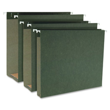 Hanging File Folder, Legal, 1/5" Tab, 2" Exp, 25/BX, SDGN