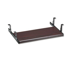 Keyboard Platform, Laminate, 21-1/2"x10"x1-1/8", Mahogany