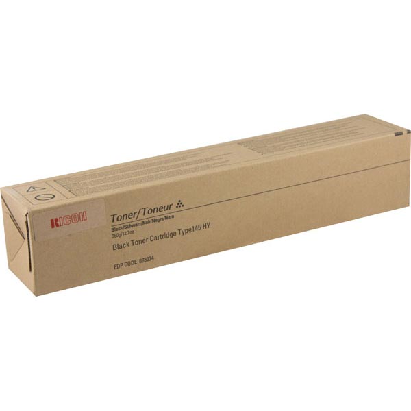 Genuine OEM Ricoh 888308 (Type 145) High Yield Black Toner Cartridge