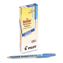Ballpoint Pen, Refillable, Medium Point, Blue