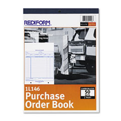 Purchasing Forms,Vertical Format, 2-Part, 8-1/2"x11", 50/Nk