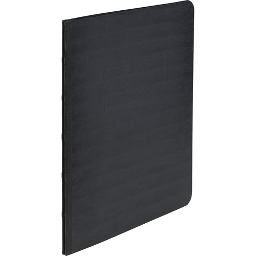 Pressbrd Report Cover, 8-1/2cc, 3" Cap., 8-1/2"x11", Black