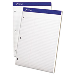 PAD,DUAL LTR LAWRULE,WHT