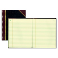 Book W/Margin, Record-Ruled, 500 Pages, 14-1/4"x8-3/4", BK