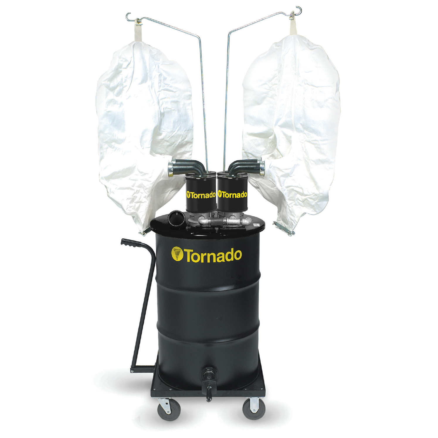 JUMBO EXTERNAL FILTER WET/DRY AIR VACUUM, QUAD POWER HEADS